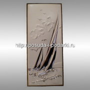 Панно Парусники 11*26,1 см