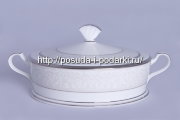 Блюдо для второго с крышкой Серебрянный дворец