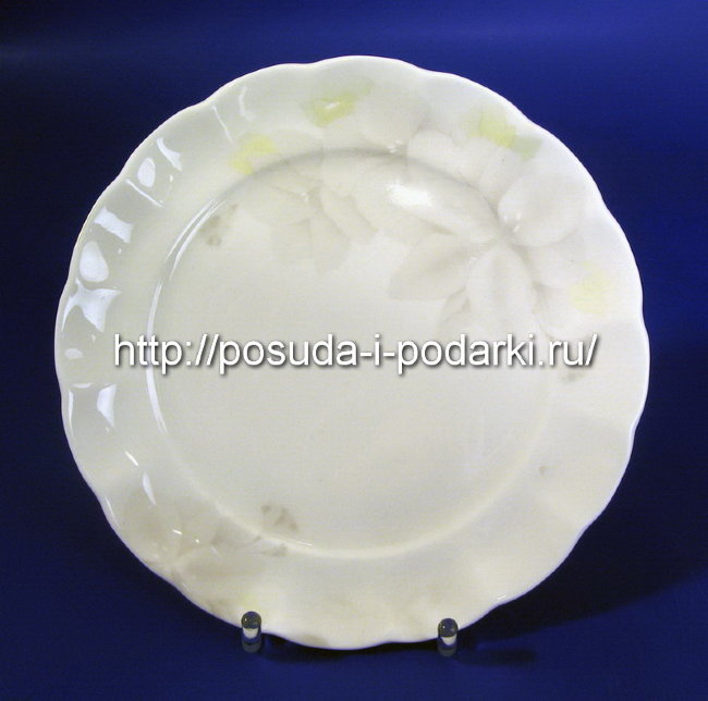 Тарелки мелкие (набор 6 тарелок) Магнолия Грэй 18 см