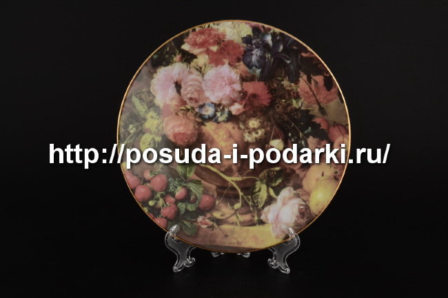 Тарелка настенная декоративная d-19 см