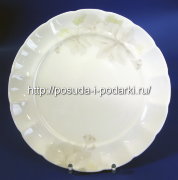 Тарелки мелкие (набор 6 тарелок) Магнолия Грэй 27 см