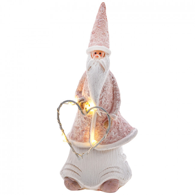 ФИГУРКА ДЕД МОРОЗ С LED-ПОДСВЕТКОЙ 6*5.5*15 СМ (КОР=72ШТ.)