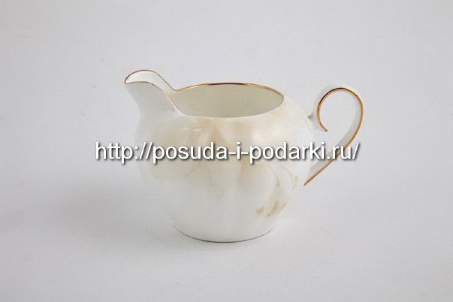 Молочник Магнолия Крем (золотая лента) 0,25 л