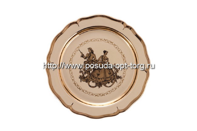 Тарелка декоративная Свидание 21 см