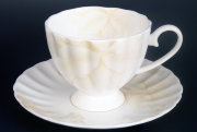 Чашки чайные с блюдцами высокие (чайный набор) на 6 персон Магнолия Крем 220 мл