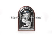 Панно Дева Мария с младенцем 7,8*11,3 см