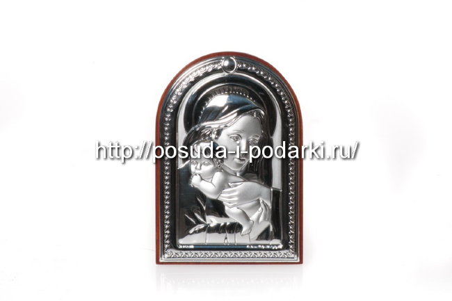 Панно Дева Мария с младенцем 7,8*11,3 см Панно Дева Мария с младенцем 7,8*11,3 см