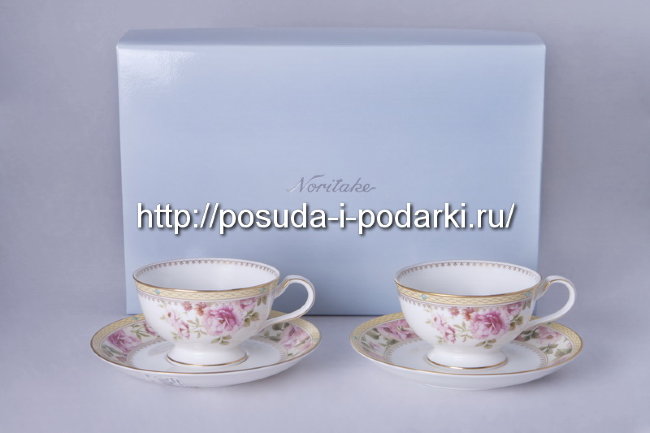 Набор 2 чашки с блюдцами Хертфорд