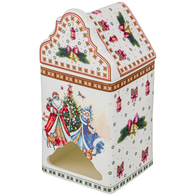 БАНКА ДЛЯ ЧАЙНЫХ ПАКЕТИКОВ CHRISTMAS COLLECTION 9*9 СМ. ВЫСОТА=18 СМ. (КОР=24ШТ.) БАНКА ДЛЯ ЧАЙНЫХ ПАКЕТИКОВ CHRISTMAS COLLECTION 9*9 СМ. ВЫСОТА=18 СМ. (КОР=24ШТ.)