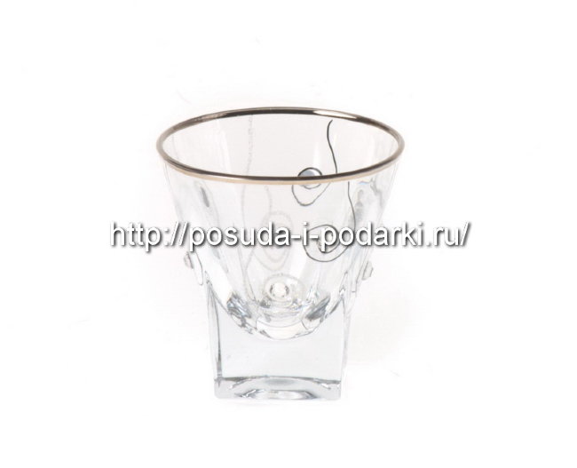 Набор 6 стопок 60 мл Фюжн Диско, h-6 см