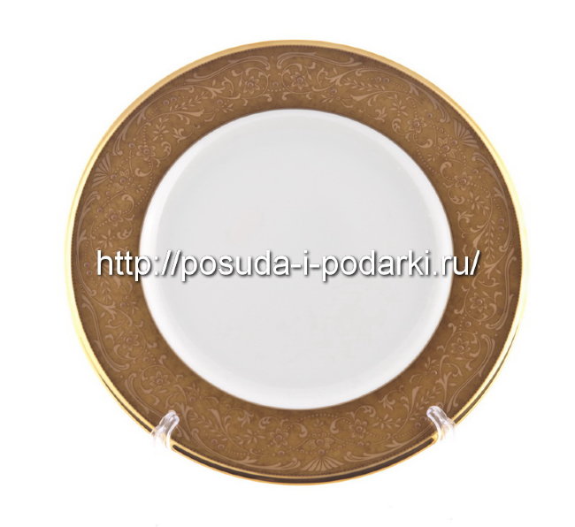 Набор 6 тарелок Акцент 23 см Белый дворец