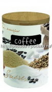 Банка для кофе 1л, d-11, h-16 см