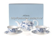 Чайный набор для двоих 5 пр. Синий Сорренто