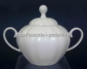 Сахарница Магнолия белая 0,4 л 