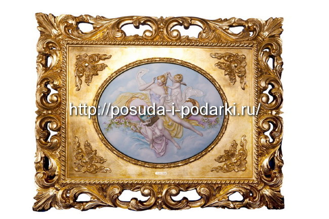 Барельеф (фарфоровая картина) Убранство Венеры 74*63 см