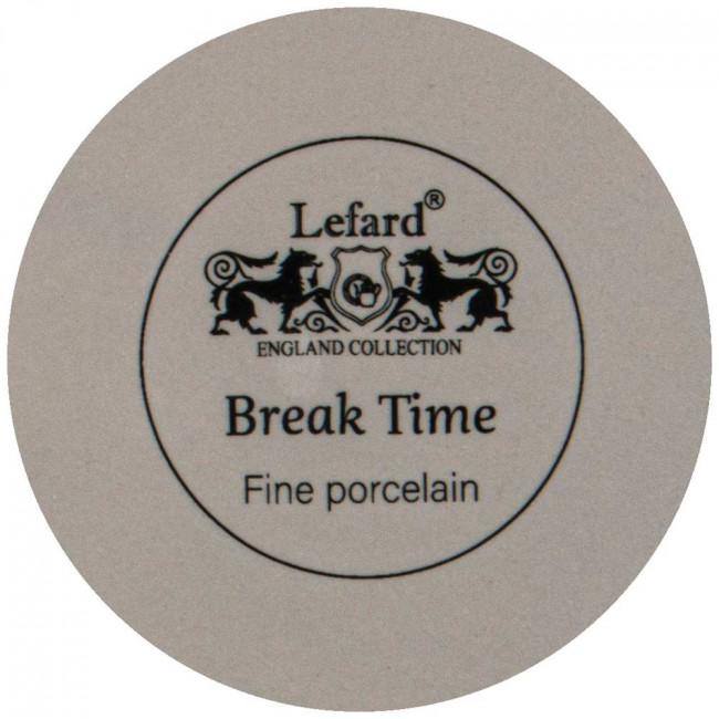 КРУЖКА LEFARD BREAK TIME 300 МЛ СВЕТЛО-СЕРАЯ (КОР=36ШТ.) КРУЖКА LEFARD BREAK TIME 300 МЛ СВЕТЛО-СЕРАЯ (КОР=36ШТ.)