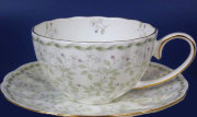 Джулия ГРИН набор 370 мл чашка чайная с блюдцем  1/2  (золотая лента) Н 1050011