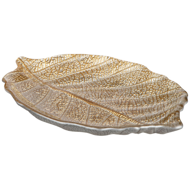 БЛЮДО LEAF GOLD 21СМ БЕЗ УПАКОВКИ (МАЛ 24ШТ) БЛЮДО LEAF GOLD 21СМ БЕЗ УПАКОВКИ (МАЛ 24ШТ)