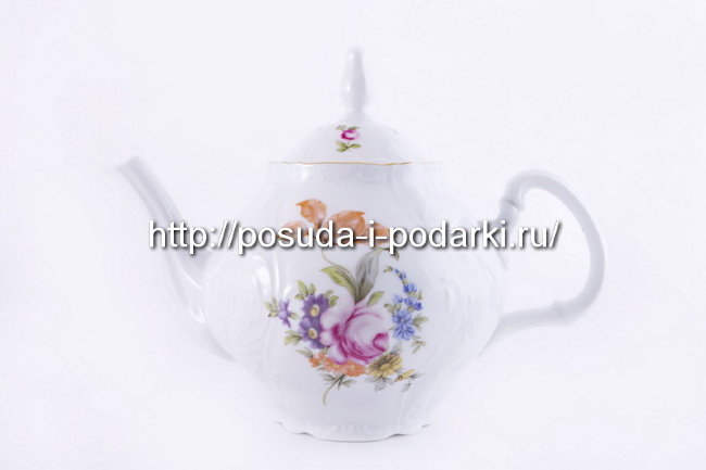 Чайник 1,2 л Мейсенский букет