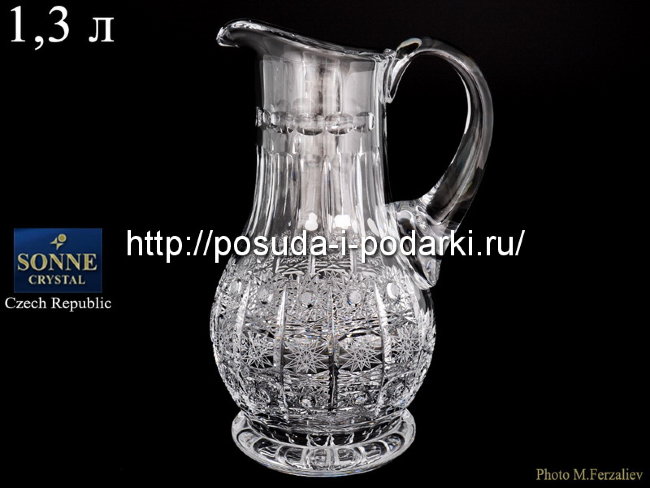 Кувшин хрустальный 1,3 л Sonne Crystal Кувшин хрустальный 1,3 л Sonne Crystal