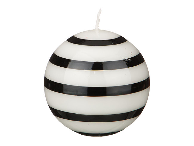 СВЕЧА "BLACK & WHITE" 8 СМ.