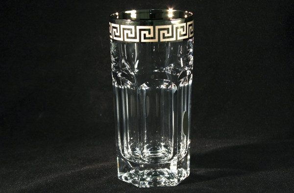 6 стаканов для воды Версаче платина 0,35 л 