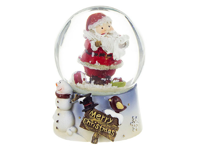 ФИГУРКА "НОВОГОДНИЙ ШАР" 6,5*7*9 СМ.