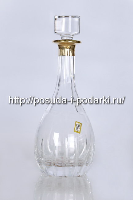 Графин для вина 0,75 л Голливуд, h-33 см