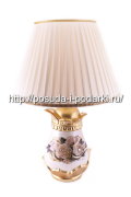 Светильник Белые розы h-65, d-40 см