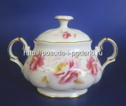 Сахарница 0,4 л Розис Империал (золотая лента)