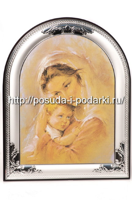 Панно Дева Мария с младенцем 34*43 см