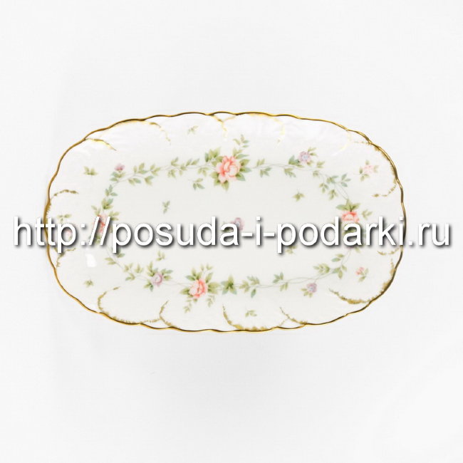 Блюдо овальное 23 см Воспоминание.