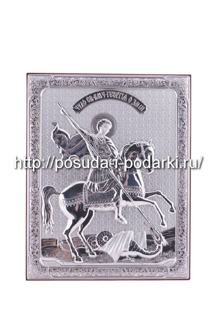 Панно Георгий победоносец  25,5*32 см