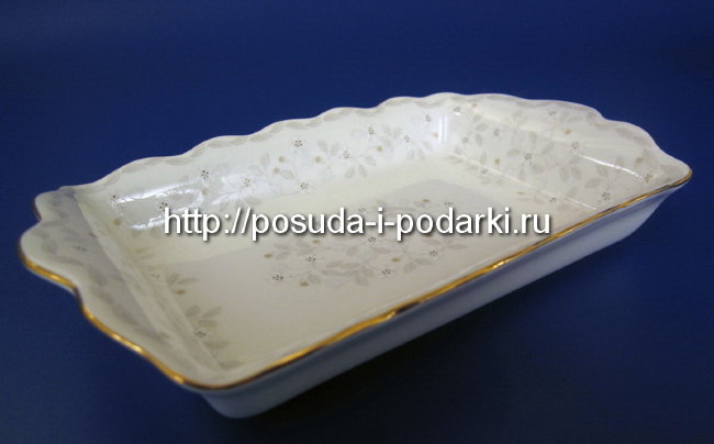 Блюдо для масла 18 см Джулия беж (золотая лента) Блюдо для масла 18 см Джулия беж (золотая лента)