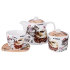 ЧАЙНЫЙ НАБОР НА 6 ПЕРСОН COFFEE LATTE 14ПР. 700/220/280МЛ (КОР=4НАБ.)