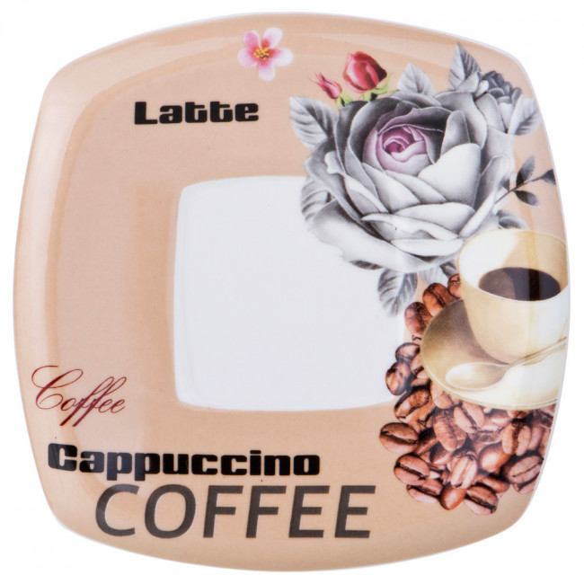 ЧАЙНЫЙ НАБОР НА 6 ПЕРСОН COFFEE LATTE 14ПР. 700/220/280МЛ (КОР=4НАБ.)