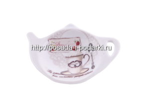 Набор подставок под чайные пакетики 4 шт. Сладкая жизнь