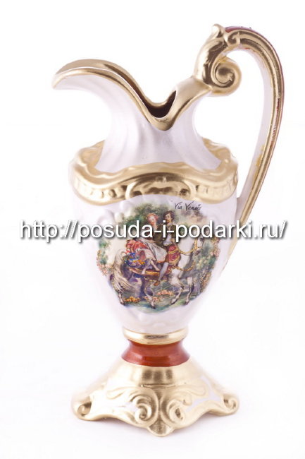 Кувшин Пара на коне d-12, h-19 см