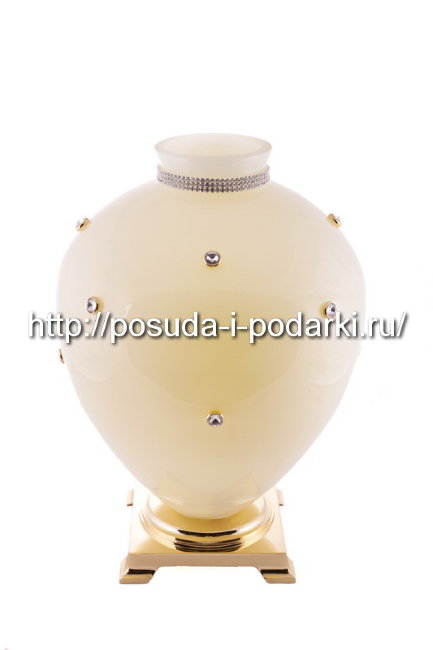 Хрустальная ваза для цветов. Ваза для цветов d-27, h-38 см Хрустальная ваза для цветов. Ваза для цветов d-27, h-38 см