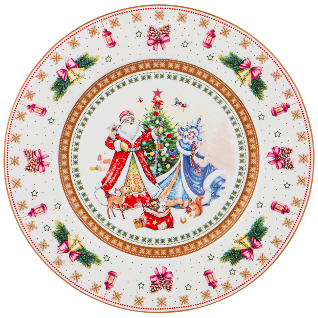 ТАРЕЛКА CHRISTMAS COLLECTION ДИАМЕТР=26 СМ ВЫСОТА=2,2 СМ (КОР=18ШТ.) ТАРЕЛКА CHRISTMAS COLLECTION ДИАМЕТР=26 СМ ВЫСОТА=2,2 СМ (КОР=18ШТ.)