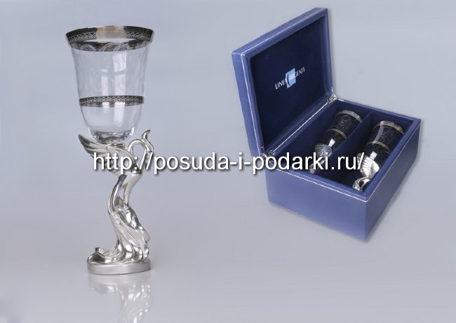 Набор 2 бокала для вина Жар-птица