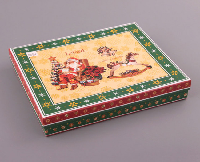 БЛЮДО CHRISTMAS COLLECTION 26*21 СМ. ВЫСОТА=3,5 СМ (КОР=20ШТ.)
