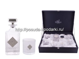 Набор для виски 7пр - графин 0,75л и 6 стаканов 320 мл