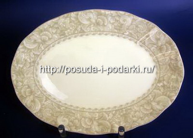 Блюдо овальное 23 см глубокое Версаль