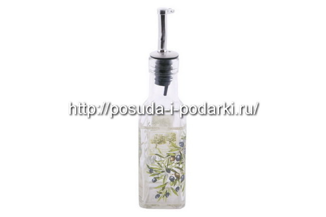 Бутылка для масла или уксуса 150 мл Оливки