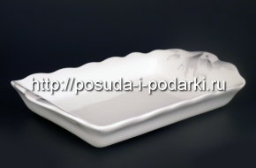 Блюдо для масла 18см Грэй Розис