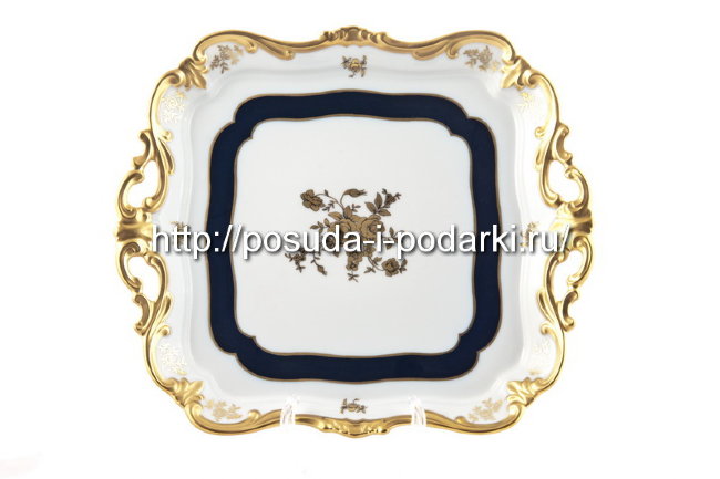 Блюдо квадратное 30 см Катарина Анна Амалия