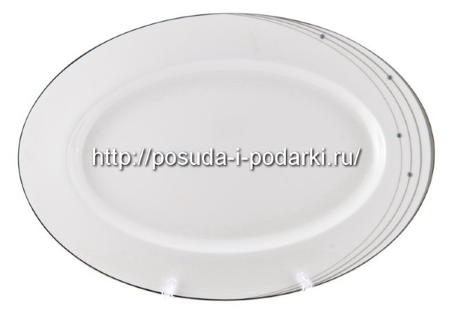 Блюдо овальное 41 см Мелодия