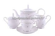 Сервиз чайный Мелодия 17 пр. на 6 персон