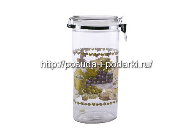 Банка для сыпучих продуктов 1,8 л На столе